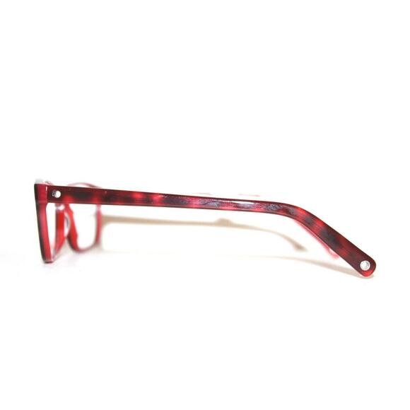 7 FOR ALL MAN KIND PINNACLES RED TORTOISE EYEGLASSES RX FRAMES 52 16 140 - Picture 3 of 3